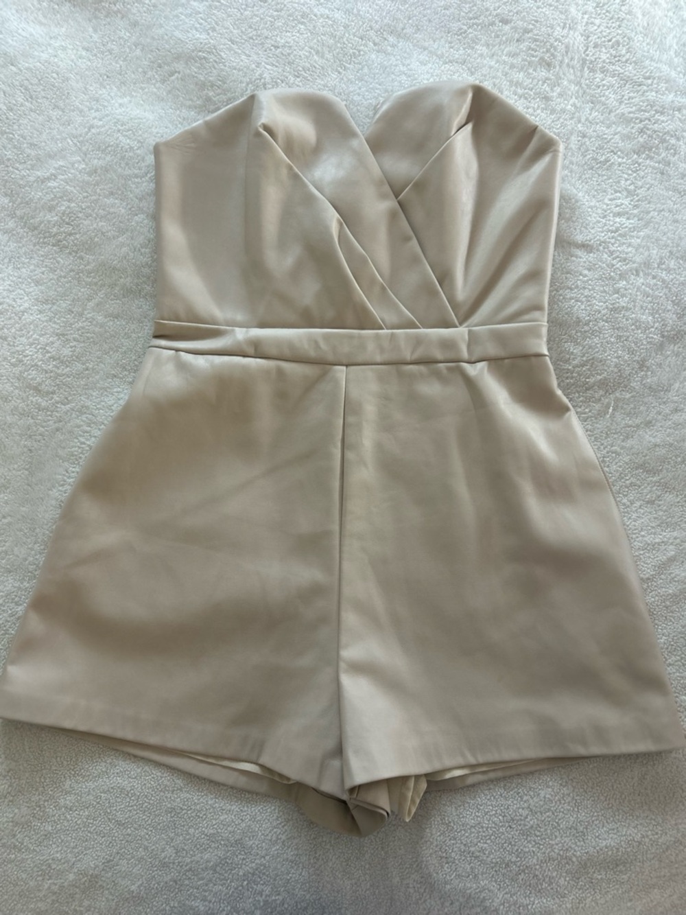 Do+Be Faux leather Romper
